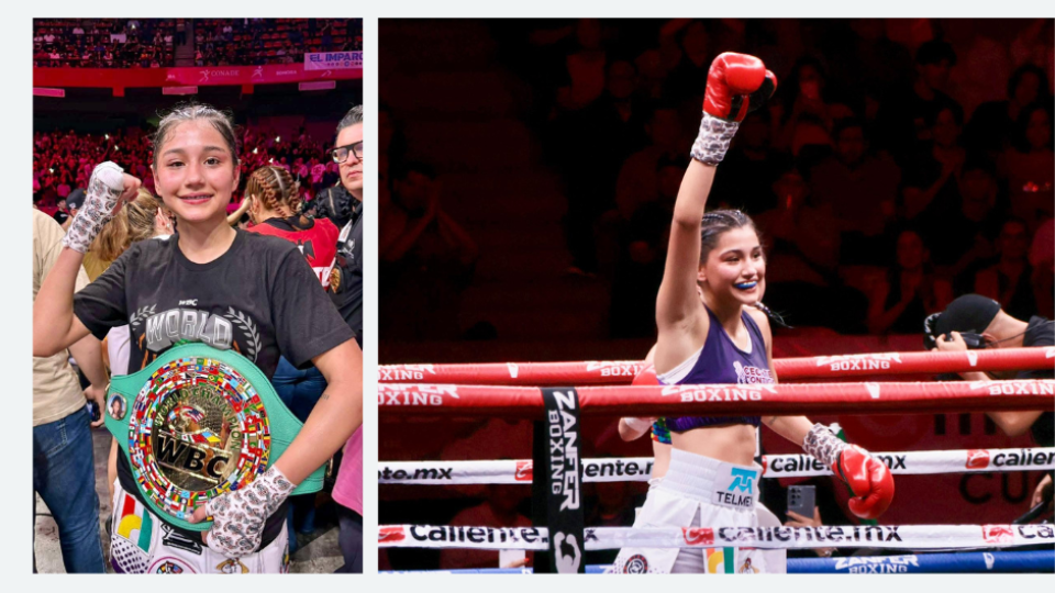 Gana alumna de Cecyte Campeonato Mundial Átomo WBC.